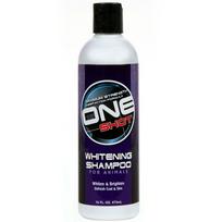 One Shot Whitening Shampoo - profesionalus šampūnas baltam ir šviesiam kailiui
