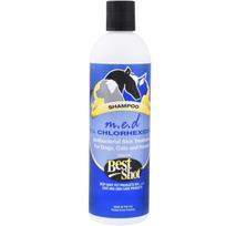 Best Shot M.E.D. Chlorhexidine Shampoo 3% - antibakterinis, terapinis šampūnas gyvūnams, turintiems odos problemų -355ml