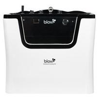 "Blovi Professional Grooming SPA" 90x68x95 cm - ozono vonia su "Milky SPA Micro Bubble" technologija ir hidromasažu, juodai baltos spalvos