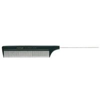 Comair Carbon Profi Line 510 Comb 20,5cm - profesionalios šukos su metaliniu kirtikliu, plonais dantukais