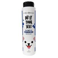 Iv San Bernard Do It Yourself White Coat Shampoo, 300 ml - šampūnas baltam kailiui, šalinantis gelsvas dėmes