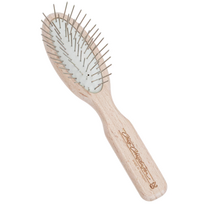 Chris Christensen "Little Wonder Pin Brush" 14,5 cm - mini medinis šepetėlis su metaliniais smeigtukais