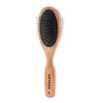 Artero Nature Double Slicker Pin Brush - dvipusis bambukinis šepetys pudeliams