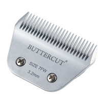 „Geib Buttercut Blade SS No 7FW“ - plati nerūdijančio plieno galvutė, kirpimo ilgis 3,2 mm