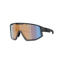 BLIZ Fusion Small akiniai | Nano Optics - Nordic Light | Matte Black - Coral Orange Blue