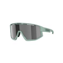 BLIZ Fusion Small akiniai | Matte Green - Smoke Mirror Silver