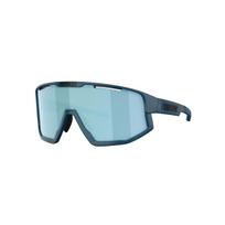 BLIZ Fusion Small akiniai | Matte Blue - Smoke Mirror Ice Blue