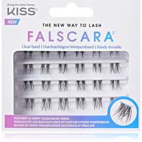 KISS Falscara The New Way to Lash priklijuojamųjų blakstienų kuokšteliai be klijų mazgelių 24 vnt.