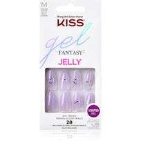 KISS Gel Fantasy Jelly Color Priklijuojami nagai One Day Jelly 28 vnt.
