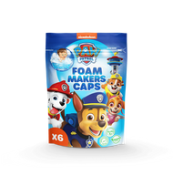 PAW PATROL  Vonios putų kapsulės, 6 x 16 g