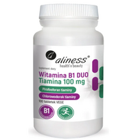 Aliness Vitamin B1 (Thiamine) DUO 100 mg 100 vtab