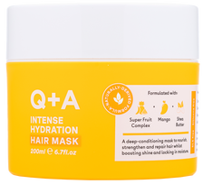 Q+A intensyviai drėkinanti  plaukų kaukė, 200 ml