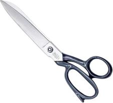 "NTS-Solingen Premium" profesionalios siuvimo žirklės, tekstilės žirklės, audinių žirklės, kaltos iš įrankinio plieno, pagamintos Solingene, 23 cm = 9 coliai