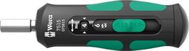 "Wera Kraftform Safe-Torque Speed" 05075815001 7515 Momentinis atsuktuvas, 2-6 Nm, 1/4 colio x 2,0-6,0 Nm x 147,5 mm