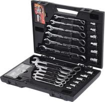 KS Tools 503.496 GEAR+ Rev kombinuotų veržliarakčių rinkinys, 30 dalių