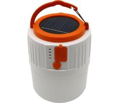 LED šviestuvas, įkraunamas saulės energija su maitinimo bloko funkcija LED/3W/3,7V 7000K IPX4 3200 mAh balta