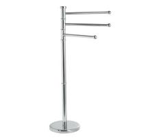 Aqualine - Stovas su rankšluosčių kabykla SAMBA 85,5 cm nerūdijantis/blizgus chromas