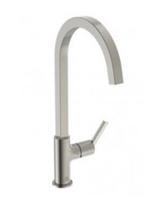 Plautuvės maišytuvas Ideal Standard, GUSTO SQUARE, šlifuoto paviršiaus, silver storm