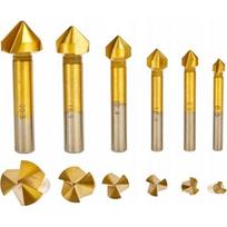 Frezų kūginių medžiui rinkinys (6.3-20.5mm)(6vnt)