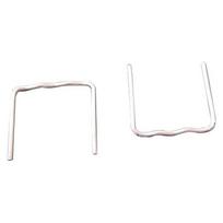 Plastiko suvirinimo kabės lygios 0.8mm (100vnt)