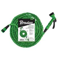 Išsitempianti sodo žarna su purkštuku Bradas Trick Hose 10m-30m, žalia