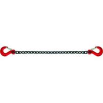 Tempimo grandinė su karabinais 10.6t 3.5m x13mm