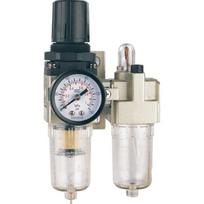 Oro srauto reguliatorius 1/4" su filtru ir tepaline