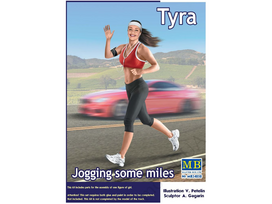 Master Box - Dangerous Curves Series. Jogging some miles. Tyra, 1/24, MB24050