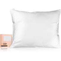 BrushArt Hair Satin pillowcase pagalvės užvalkalas satinas White 50x60 cm