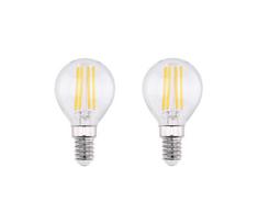 KOMPLEKTAS 2x LED elektros lemputė VINTAGE E14/4W/230V 2700K - Globo 10589-2K