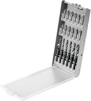 "Festool" BKS SYS3 D3-8 K CE/W grąžtas su medžio suktuku Trumpas grąžtas su centriniu antgaliu, PH 1, PH 2, PH 3, PZ 1, PZ 2, PZ 3, TX 10, TX 15, TX 20, TX 25, TX 30, TX 40)