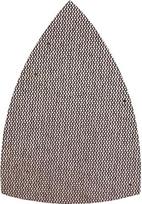 "Mirka Abranet" 5421905025 Tinklelio akutės "Delta" šlifavimo diskai trikampiams šlifuokliams 100 x 152 x 152 mm Velcro/Grain P240 / pakuotė po 50 vnt. / skirti medienai, mentėms, lakui, plastikui šlifuoti