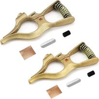 "Vaphy" 1 x 500A + 1 x 300A žalvario spaustukas T stiliaus suvirinimo įžeminimo spaustukas Tig Mig MMA suvirinimo aparatui