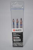 "Würth" porceliano keramikos grąžtų rinkinys iš 3 dalių poligonas 6-8-10 mm Zebra