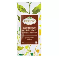 Juodoji biri arbata PRESTO Darjeeling Fop, 80 g