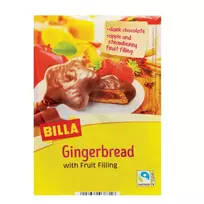 Imbieriniai meduoliai su braškių įdaru BILLA, 200 g