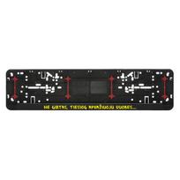Automobilio numerių rėmelis "Ne girtas"