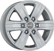 MAK Stone 6 Silver R17 6x130.00 ET60 CB84.10 J7.5