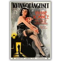 Retro holivudo filmo plakatas „Marked Girls“