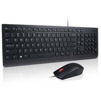 Klaviatūra Lenovo Essential Wired Combo Keyboard and Mouse  Keyboard and Mouse Set  Wired  Mouse