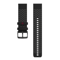 Apyrankė POLAR VANTAGE M / GRIT X 22 mm (juoda/balta) (Spalva: Juoda)