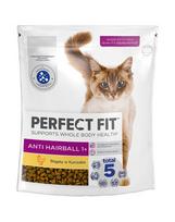 PERFECT FIT (Hairball 1+) 750 g Vištienos gausus sausas kačių ėdalas