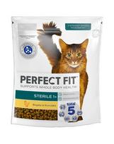 PERFECT FIT (sterilus 1+) 750g Vištienos turtingas sausas ėdalas katėms po sterilizacijos