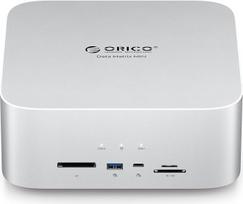 "ORICO Data Matrix Mini" 10 TB išorinis kietasis diskas, 2 TB SSD ir 8 TB HDD, 40Gb/s USB-C prijungimo stotelė su SD/TF, CF-B, USB-C*2, USB-A*2, DP 1.4, suderinama su "Mac Mini/Studio" (DMM13-10T)