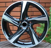 Ratlankis RACINGLINE BY115 R18x7.5 5x108 ET 49 CB 67.1 (Black Polished) (735 kg)