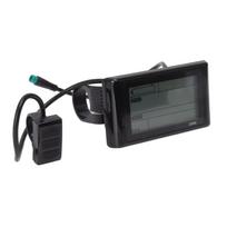S900 Elektrinio dviračio LCD ekranas 24V 36V 48V Vandeniui atsparus Įrašymas realiu laiku skirtas elektriniam paspirtukui