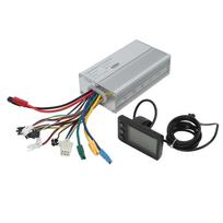 DC 36V48V Elektrinio paspirtuko dviračio 30A valdiklis S866 LCD ekrano skydelio rinkinys 1000W varikliui