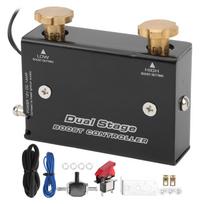 Automobilio dviejų pakopų turbokompresoriaus elektroninio valdymo rinkinys, aliuminio lydinio, 12V automobiliams, universalus