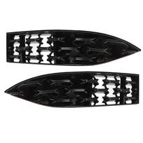 2PCs Front Grille Guard Glossy Black Front Grill Mesh Inserts Trims Replacement for Mazda CX?5