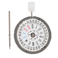 Automatinis mechaninis laikrodžio mechanizmas NH36 Dienos datos kalendorius Mechanizmo pakeitimo laikrodžio aksesuaras